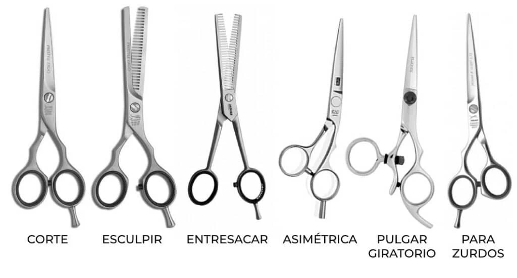 tipos de tijeras